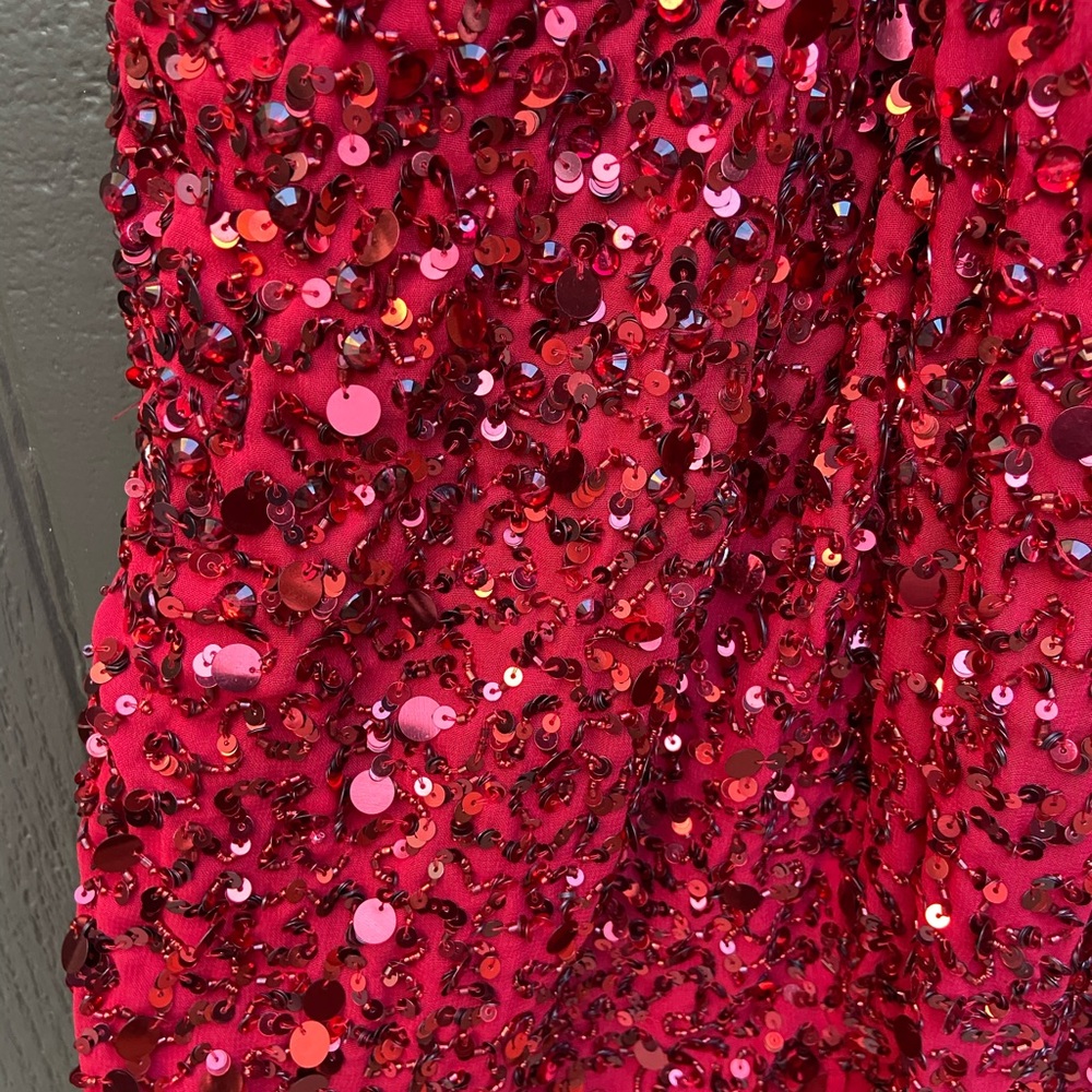 COPY - Parker Black Monarch Dress in Rosebud Sequins - Picture 11 of 12